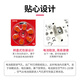 
Yintemei hearing aid accessories mercury-free environmentally friendly button battery battery e312/675/13 imported from Germany, large capacity universal, large capacity long-lasting and durable red card 6 pieces (1 board 6 pieces) A13 model