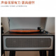 ROBERILLINE柏林之声复古黑胶唱片机留声机音响客厅装饰老式电唱机MM动磁唱头 古典棕