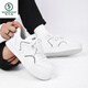 Woodpecker 2025 Summer Board Extra-Large Board 45 Suelas gruesas White White Landy Shoes 46 Sports Casual Shoes 47 Agrandado Highen Shoes 48 9910 White 45