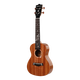 歌芮拉【新品】尤克里里女初学者2011R樱落高颜值单板小吉他ukulele23寸 桃花芯面背单板(曜石黑)电箱款+ 23英寸