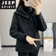 
JEEP SPIRIT jacket for women 2025 new autumn and winter plus velvet thickened three-in-one removable windproof waterproof mountaineering suit for men and women Hibiscus purple silver fox velvet liner M