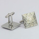 Nosskiss Klassische und exquisite gemusterte Metallmanschettenknöpfe für französische Hemdhemdhemdhemdhunger -Nägel Cufflinks klassisch gemusterte Manschettenknöpfe