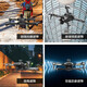 DROONE Kindertag Geschenk HD Professionelle Luftfahrt Angst Erwachsener High-End-Fernbedienungsflugzeug GPS-Positionierung Return Automatische Anti-Schake-Gimbal Super Long Battery Life Omnidirectional Laser Hindernisvermeidung HD-Objektiv + GPS Automatische Rückgabe + automatische Hindernisvermeidung 2 Batterien + Speichertasche + [Geschenkbox]