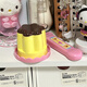 Hanoufei Pudding Jelly Strawberry Pudding Set Food Feeding Toys Children's Day House Girls June 1st Milu Jelly Pudding Set [1 Set]