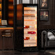 CIGARLOONG CL-188C2 cigar cabinet, precise constant temperature and humidity, fingerprint lock, compressor cabinet, natural cedar wood inner tank, WiFi intelligent control constant humidity cabinet, water ion ammonia removal, household smoke cabinet 120C2 black gold cedar wood inner tank