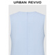 UR2025 Summer NUEVO Mujer Decoración de Bow Syle Bow Decoración empalmada con mangas UWG750140