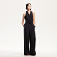 
VEROMODA jumpsuits for women 2025 spring new V-neck sleeveless waist-hugging lace-up jumpsuits 325144005