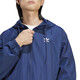 ADIDAS三叶草外套男装 春季新款宽松休闲运动服梭织连帽夹克上衣 IR9858 M