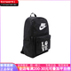 耐克（NIKE）【定制包】  Heritage  赛博朋克 基础Logo款纯色可收纳 织物 双 黑色