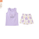 Pyjamas modal pour les femmes à l'été 2025 Nouveau gilet Sans manches avec un poitrine de coton intégré de coton grande taille pour l'usure à l'extérieur de FY9859 L