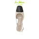 
SAM EDELMAN Sam Edelman summer square toe butter shoes bag toe high heel sandals single shoes for women TARRA black/sand color-I2694 (size can refer to the try-on report) 39 US size 8M