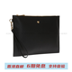 Versace Medusa logo LOGO zipper closure Cotton wallet clutch Large men's black Gift box (basic + original box)