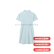 Fila Emerald Serie Solid Color Fashion Loose Casual Polo Hals kurzärärmiges Kleid für Frauenstil Dreamwachen Grüne Mode Traumwachen grün 3xl