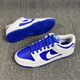 Nike (NIKE) NiKEDunk white and blue retro men and women casual sports shoes couple trendy DD1391-401 40.5