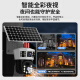 Sorret Solar Surveillance Wireless Camera erfordert kein WLAN, der mit Netzwerk im Freien mit 4G-Monitor 360 Grad ohne tote Winkel mit Nachtsicht Panorama Wireless Handy Remote Outdoor Dialoges Solar Top-End 4G-Version [Immer kostenlos Traffic + Full Color Tracking + Intercom] 128G ausgestattet ist.
