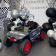 Jianhou children's electric car Audi four-wheel male and female remote control children's car off-road stroller Authorized Audi e-tron gray (same car as 4S store) remote control Lifetime warranty and free large items