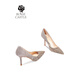 Rose Castle Crystal Schuhe Goldene High Heels Brautschuhe XiUhe Hauptzeitskleid Gold 6629 6,5 cm 39