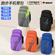 Zailu running mobile phone bag arm wrist bag sports light arm bag can be worn cross-body mobile phone bag men's waterproof arm bag women's equipment black arm wrist style three-layer large capacity