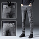 
Playboy (PLAYBOY) Hong Kong high-end summer black jeans men's 2025 new elastic slim straight feet Korean version long trousers black 1048 black 28
