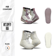 THIRTYTWO2526 New 32 Women's Snowboard Shoes Lightweight BOA Ski Boots SHIFTY Single BOA White 40