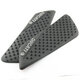 Convient pour Ducati 848evo 1098 98 Street Fighter Fuel Tank Anti-Slip Side Stick Stick Protection Black