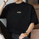 Vancl Eslite 260G Camiseta de algodón puro de peso puro americano Camiseta de algodón de algodón de manga corta de manga corta Top de verano de algodón de algodón de algodón de algodón midtamilés