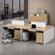 Yum Sheng Feng staff office desk and chair combination simple modern office desk single-seat furniture staff table