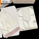 
Modal 2025 new ice silk pajamas for women short-sleeved summer thin silk for outdoor wearable home clothing suit spring and summer FS_9214# cardigan double short lace pocket 2XL