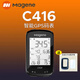 Maijin C416 yard highway mountain bike GPS wireless speed riding odometer waterproof cadence C416 Glacier white + H803 heart rate armband + S3 +