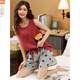 
Modal nightgown for women in summer 2025 new fat MM with chest pad vest anti-convex dot outer wear suit large size 200Jin [Jin equals 0.5 kg] 5XL FYY-9855 M [80-100Jin [Jin equals 0.5 kg]] with chest pad