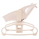 Mestrom überredet das Baby zum Schlafen mit Neugeborenen Baby Elektro -Schaukelstuhl Kleinkind Schaukelbett Cradle Bett Baby Schaukelstuhl kann flach sitzen Khaki 9855