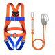 Jingte Jingcang Suda five-point safety belt 2 meters (double large hook with buffer bag) safety rope anti-fall safety buckle aerial work safety belt