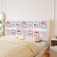 Bedside cover new elastic all-inclusive children's bed cover cartoon princess-style bed backrest soft cover CTZ3881 bed head length 190CM