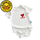 G.duck2026 Korean style loving parent-child outfit for a family of three or four baby cotton short-sleeved T-shirt family outfit photo shoot white 66 rompers 10-14Jin Jin is equal to 0.5kg