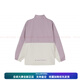 Veste décontractée de la fourrure d'agneau New Balance avec avant et arrière, même style pour hommes et femmes, violet, violet 2xl