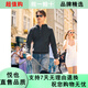 MRBU布先生新款毛衣男士纯色针织长袖连帽时尚春秋KT15781 银河灰 L 175