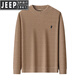 Jeep Spirit Plus Velvet Coldened Men's Sweater 2025 Новый бархатный бархатный вал.