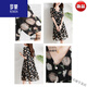 La cubierta de carne suelta de gama alta de Romon y el vestido de alas estampada de hadas adelgazante para mujeres en verano es súper hermosa y de moda. Una marca de alta gama + Black + Top Ten Women's Clands 3xl