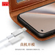 Dorande Honor GTPRO Leather Business Phone Case Honor GT Flip Carte Protective Case Lens Full-Pack Anti-Fall with Pliage Movie Viewing Stand Cuir Case Honor GT Pro Leather Red