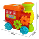 Racing en ligne de ligne, voiture de clôture Huili, locomotive à tir de ligne, étal de marché de nuit pour les jouets pour enfants, locomotive brillante à tir de ligne
