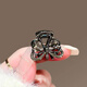 Two Worlds Exquisite Imitation Crystal Bow Clip Small Broken Hair Bangs Clip Side Forehead Small Clip Headdress Hairpin Butterfly Hairpin 1 Pack