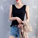 
Mo Xiasang sleeveless top new women's white small suspender vest with summer and fashionable T-shirt vest 3892 white L