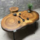 Funwudou Mesa de té de madera de alcanfor personalizada Mesa de té de madera maciza Tatami Tatami B&B PEQUEÑA MESA PEQUEÑA ESTIMO ORIGINAL TEA PINK A679 Longitud y altura 60*52*36.5