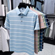 Camiseta de manga corta para hombres clásicos Camiseta de manga corta Polo Polo Paul Lapa de moda Camiseta Top Top de gran tamaño de moda