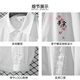 李宁樱花外套男女青少年上衣夏季情侣款潮流百搭时尚休闲翻领夹克风衣 标准白 L /175