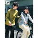 
FILA official men's and women's woven jacket 25 autumn new outdoor sports lightweight windproof and moisture-permeable hooded top Shan Hydrangea Blue-LB S 165_88A_