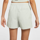 Nike (Nike) Nike OFFICIEL Everything Femme's Midaist Shorts d'été Nouveaux pantalons sportifs tissés FV6623 034 Light Silver / White XS
