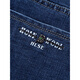 Sept Wolf (SW1960) Spring and Summer Cotton Cotton Jeans Business d'âge moyen pour hommes droits de grande taille décontractée papa lâche Pantalon long 3891 LAN DEEP SumM fine 30 [2 pieds 3]
