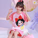 Детская пижама Pure Cotton Cotton Completeed Summer Thin Beaver Ruby Loppy Cartoon Little Girl Home Clothing Set 6629# Pikachu 145 размер 16 рост 138 см.