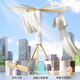Good wife octopus-style clothes drying rack floor-standing household balcony drying clothes quilt artifact is convenient for storage and does not take up space